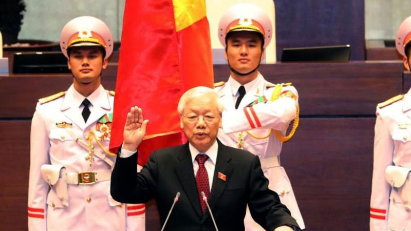 Nguyen Phu Trong, President of Vietnam and general secretary of the Communist Party of Vietnam