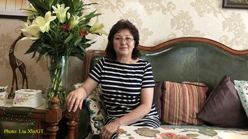 Yeerkexi Kuerbanbaike, vice president of Xinjiang Writers Association