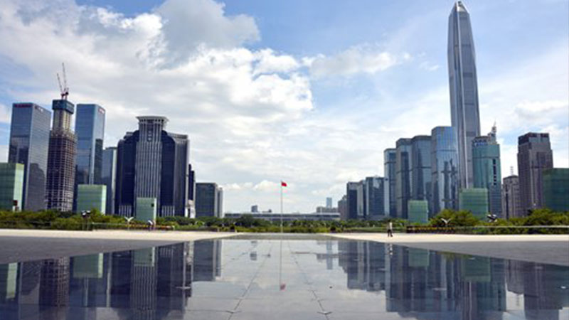 shenzhen, CBD of Futian, Shenzhen, South China, Guangdong