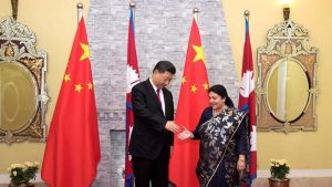 Bidya Bhandari, Xi Jinping Shital Niwas