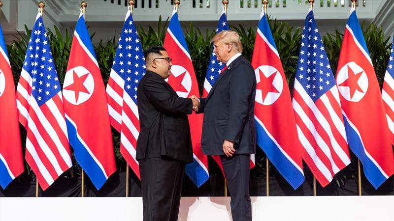 Kim Jong Un, Korean LEader, DPRK Donald Trump, US President,
