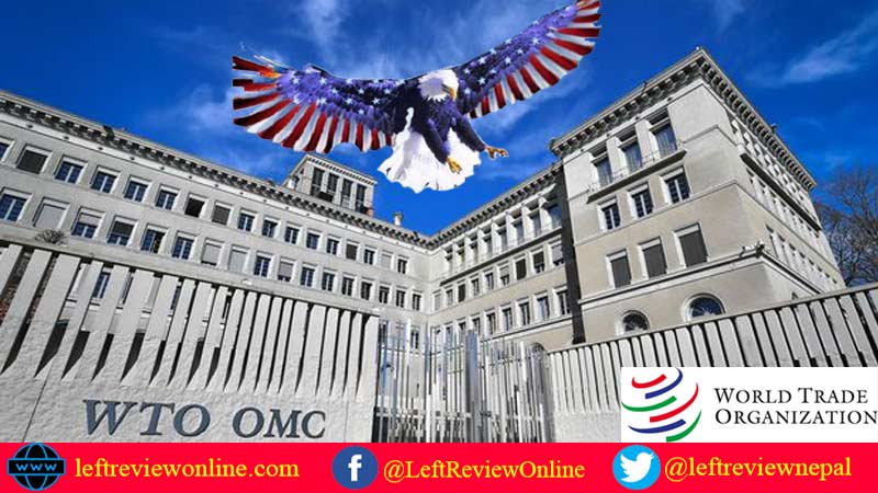 WTO, US eagle, World Trade Organization