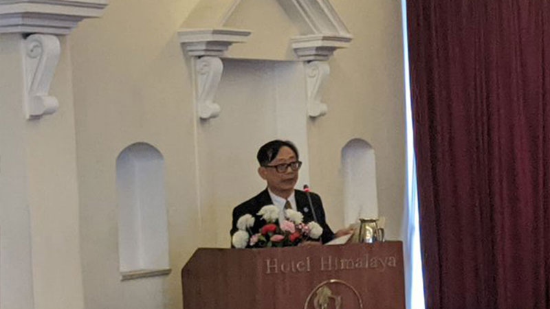 Dr. Somsak Pipoppinyo, FAO Representative for Nepal and Bhutan