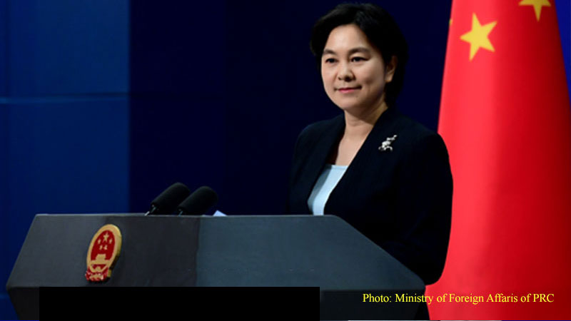 Hua Chunying, spokesperson, Foreign Ministry, FM