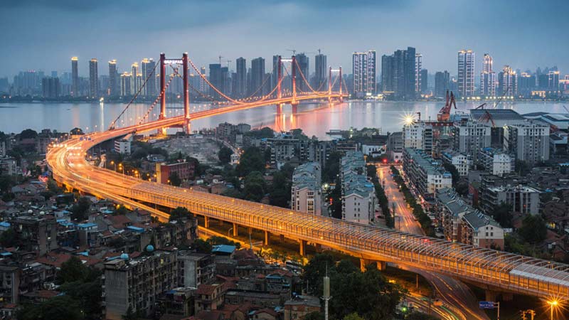 wuhan, robot city, china,