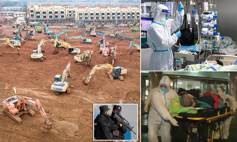 Wuhan, coronavirus, Hospital, people,