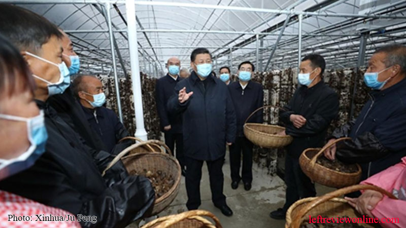 Chinese President Xi Jinping, Jinmi Village, Xiaoling Township, Zhashui County, Shangluo City, Shaanxi Province