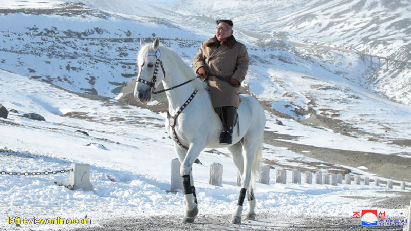 Kim jung Un, Mt Paektu, DPRK