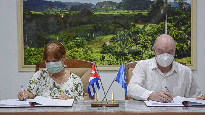 UN Framework Cooperation, Rodrigo Malmierca, Consuelo Vidal