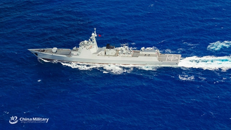 guided-missile destroyer, Huhhot, Hull 161, PLA, South China Sea