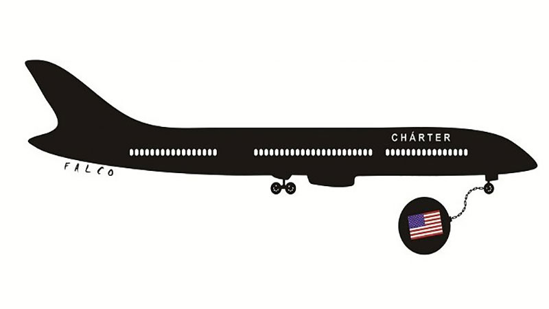 Private charter flights