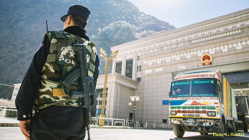 China-Nepal, Border, Police, Gyirong Port