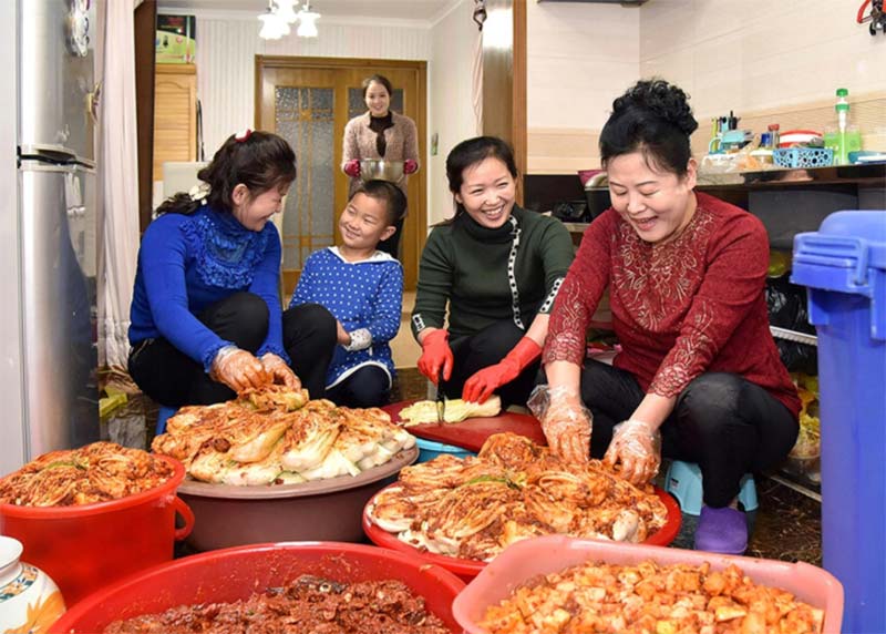 korean kimchi, kimchi, kimchi-making, november, dprk, north korea