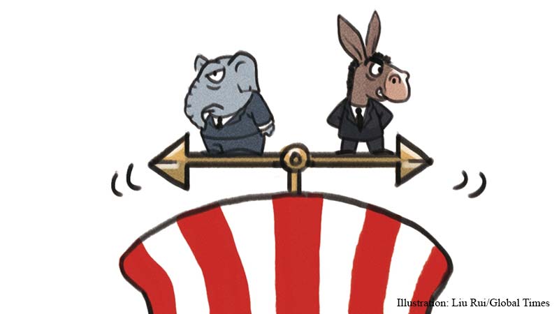 Biden-Trudeau, elephant, horse, US-Canada