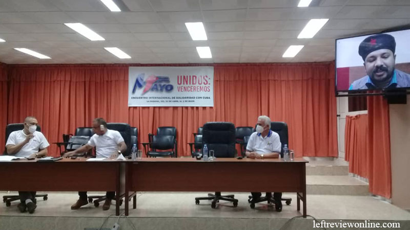 World Meeting, Solidarity with Cuba, ctc, icap, nahendra