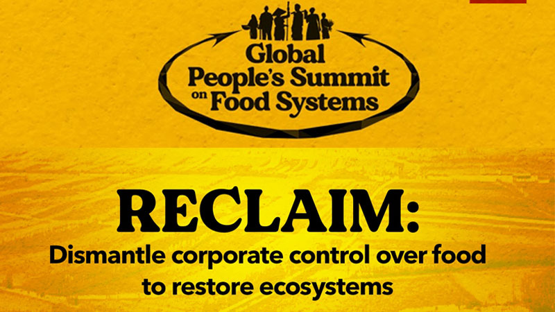 global people's summit on food systems, pcfs,