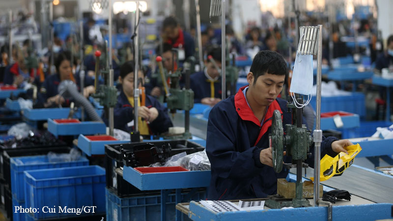 No Power Crisis, Masito work, company, Dongguan, South China's Guangdong