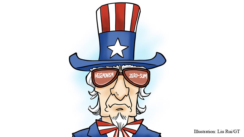 Uncle Sam, US-China Relation, Hegemoney, zero sum