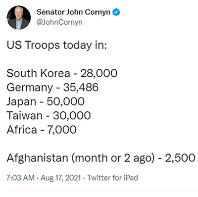 US Senator John Cornyn