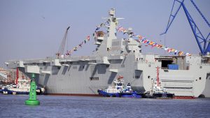 PLA’s 3rd Type 075 amphibious assault ship has maiden voyage: Reports