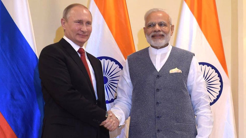 Narendra Modi, Vladimir Putin