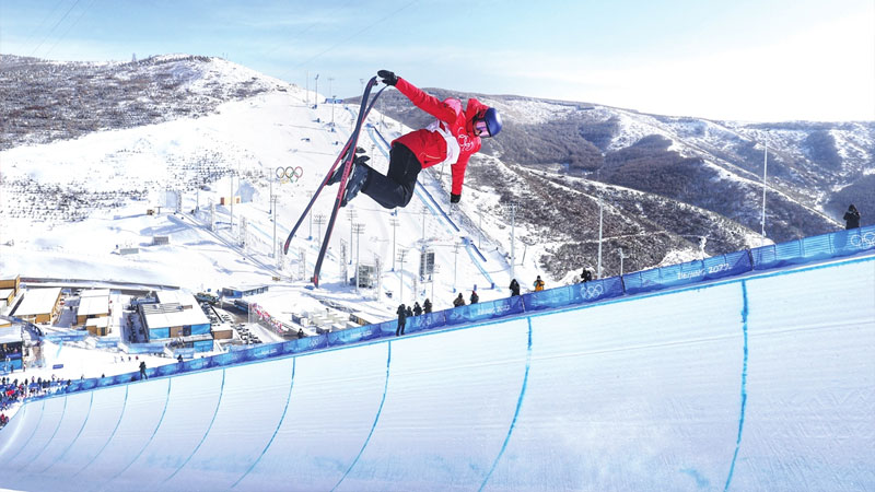 Gu Ailing, Beijing 2022 Winter Olympic Games, women's freestyle skiing halfpipe