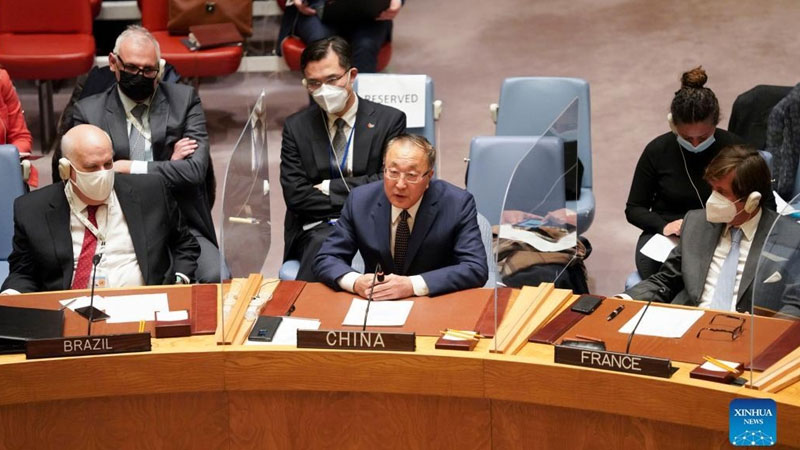 ZhangJun, China, UNSC, Ukraine Crisis