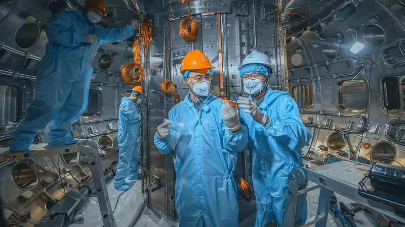 scientific team, artificial sun,