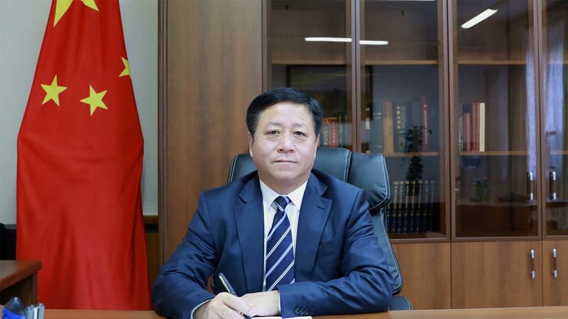 Ambassador Zhang Hanhui Photo: Courtesy of Chinese Embassy in Russia