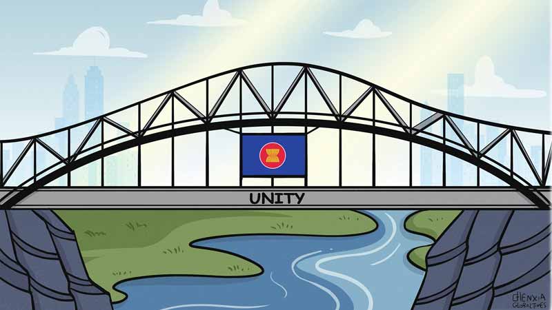 ASEAN Bridge Illustration: Chen Xia/GT
