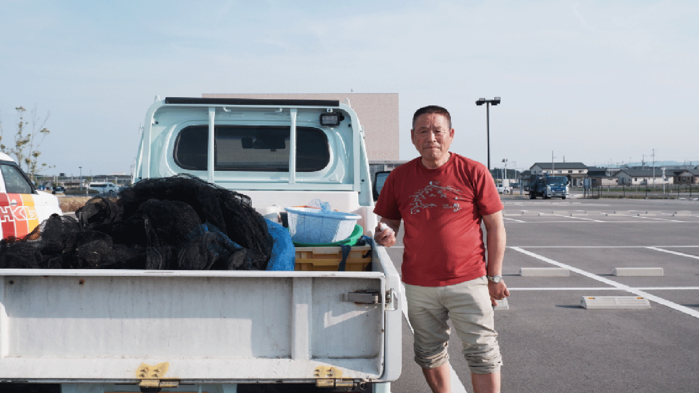 Haruo Ono, Fukushima fisherman Photo: Xu Keyue/GT