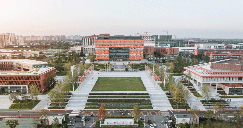 A general view of the FISU Games Village Photo: Courtesy of the Chengdu Universiade organizing committee