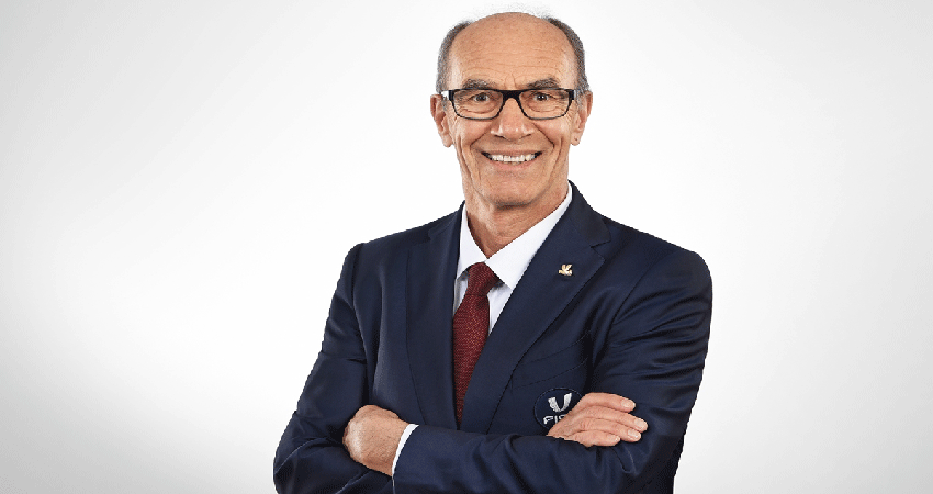 Leonz Eder Photo: Courtesy of the FISU