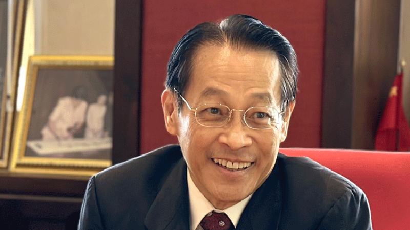 Suchart Thada-Thamrongvech, Thailand's former minister of education Photo: He Zhuoqian/GT