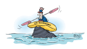 Fitch cut to US credit rating sounds alarm over country’s worsening debt woes