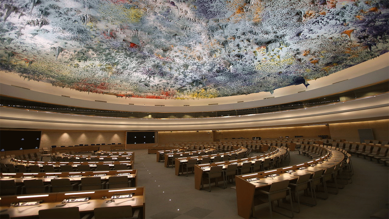The UN Human Rights Council in Geneva, Switzerland Photo: Wikipedia