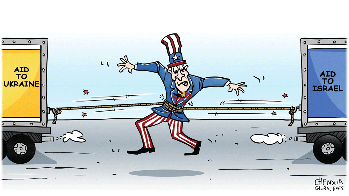 Stretched too thin.Illustration: Chen Xia/GT