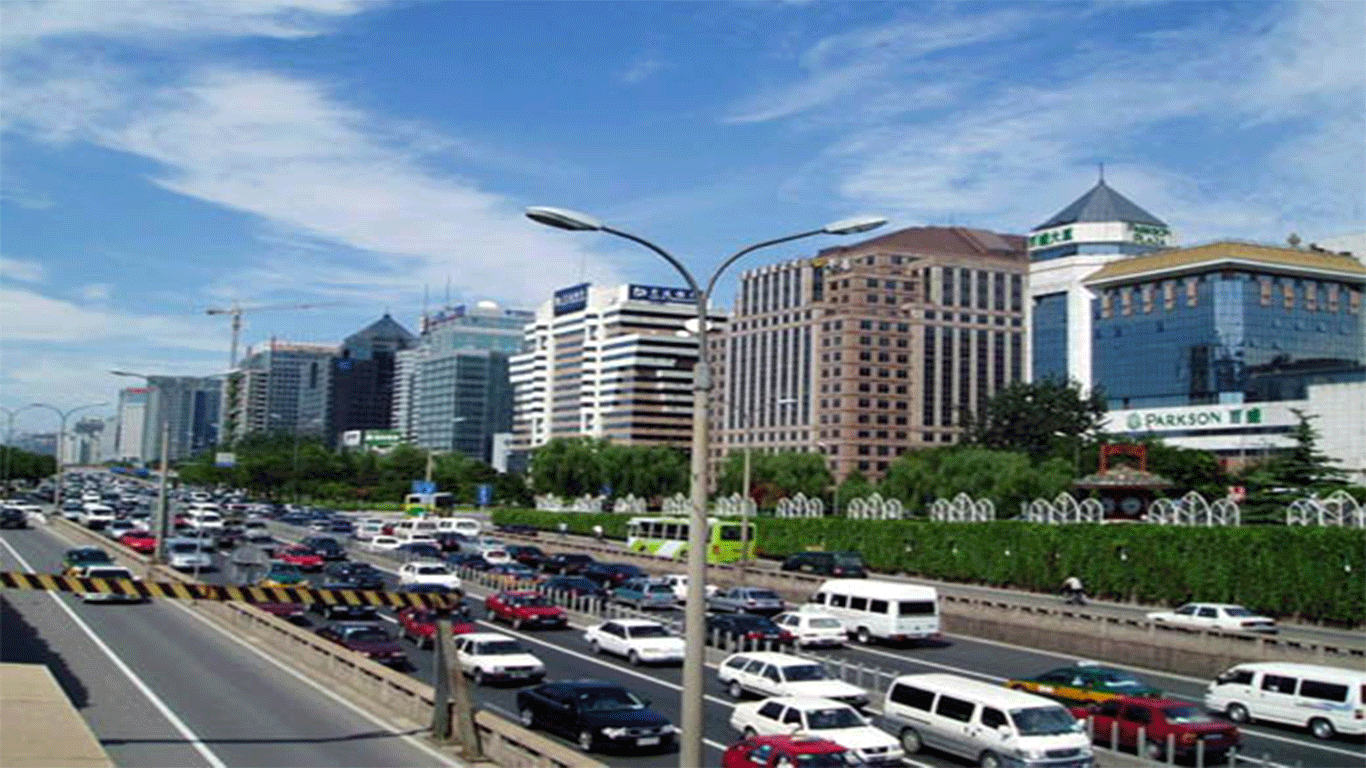 The Beijing Financial Street
