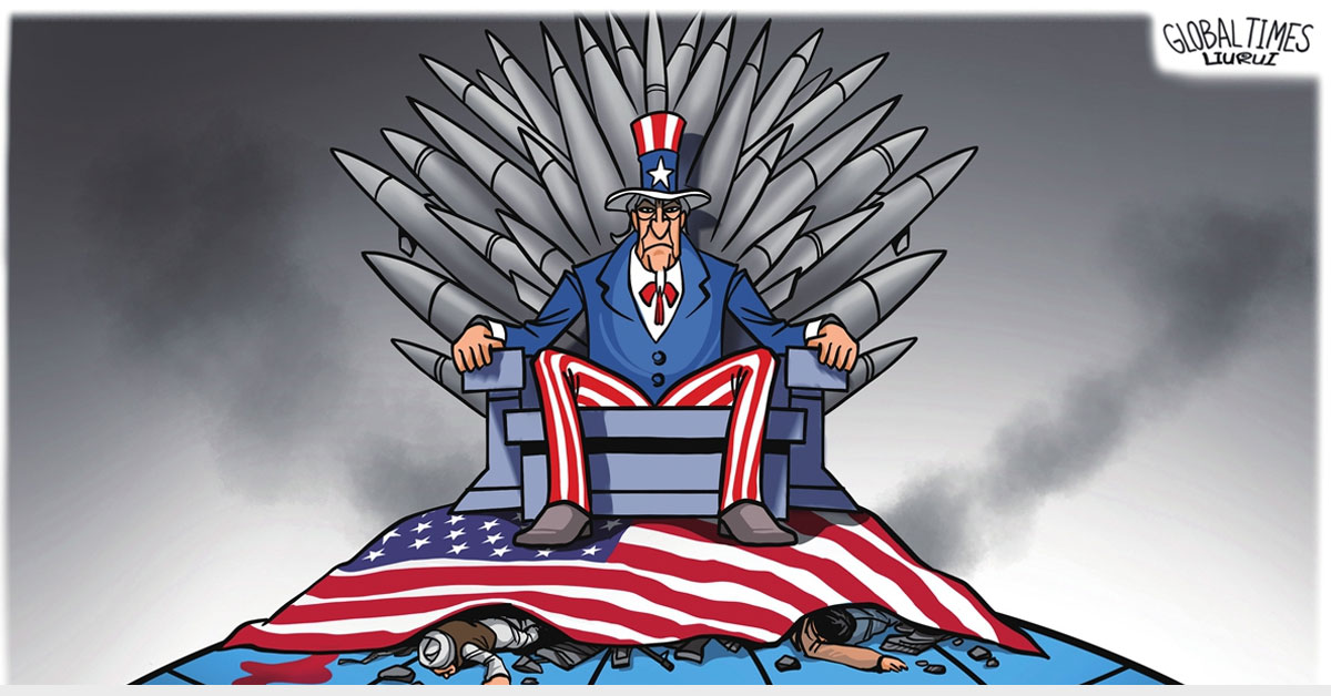 US militarisation: Illustration: Liu Rui/GT