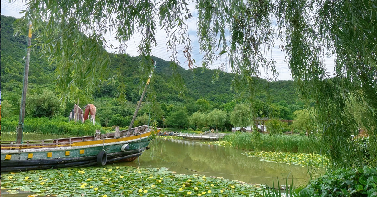 The scenery of Xinjian Village in Zhoushan, East China's Zhejiang Province Photos: Courtesy of Lu Haifeng