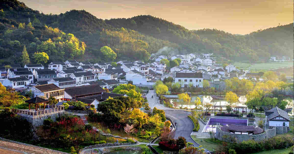 The scenery of Xinjian Village in Zhoushan, East China's Zhejiang Province Photos: Courtesy of Lu Haifeng