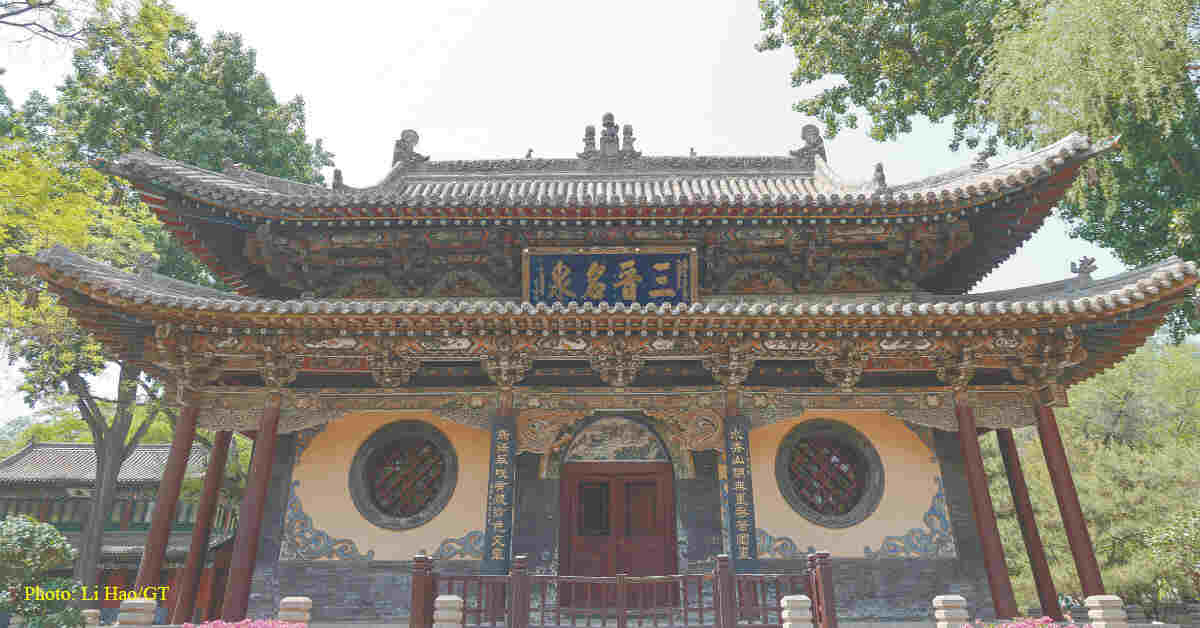 The Jinci Temple, a historic site dating back to the Song Dynasty (960–1279), in Taiyuan, North China’s Shanxi Province Photo: Li Hao/GT