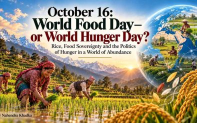 October 16: World Food Day or World Hunger Day?