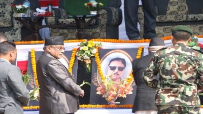 शोकलाई शक्तिमा बदल्नुको विकल्प छैन – अध्यक्ष प्रचण्ड